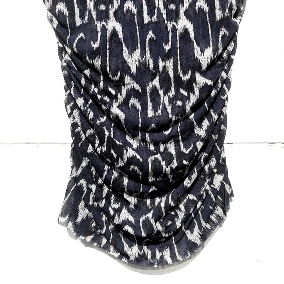 Kenneth Cole Mesh Indigo Ikat Swim Cover Up - Picture 6 of 12